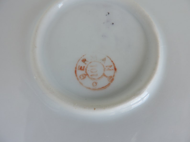 Germany Antique Porcelain Fruit Bowl Vintage China Floral Etsy