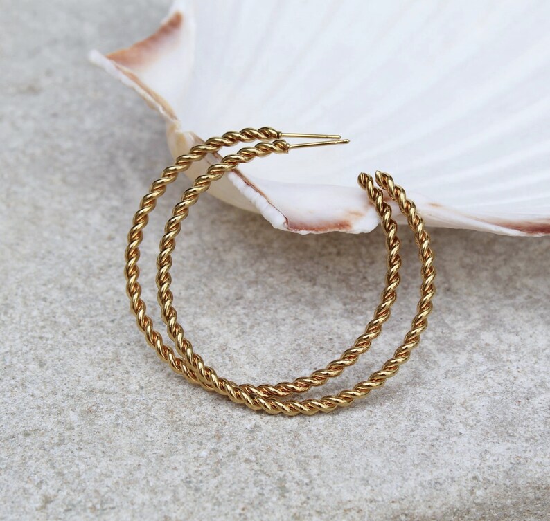 thin big hoops