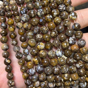 Round Honey Opal 4mm Round Honey Opal 4mm