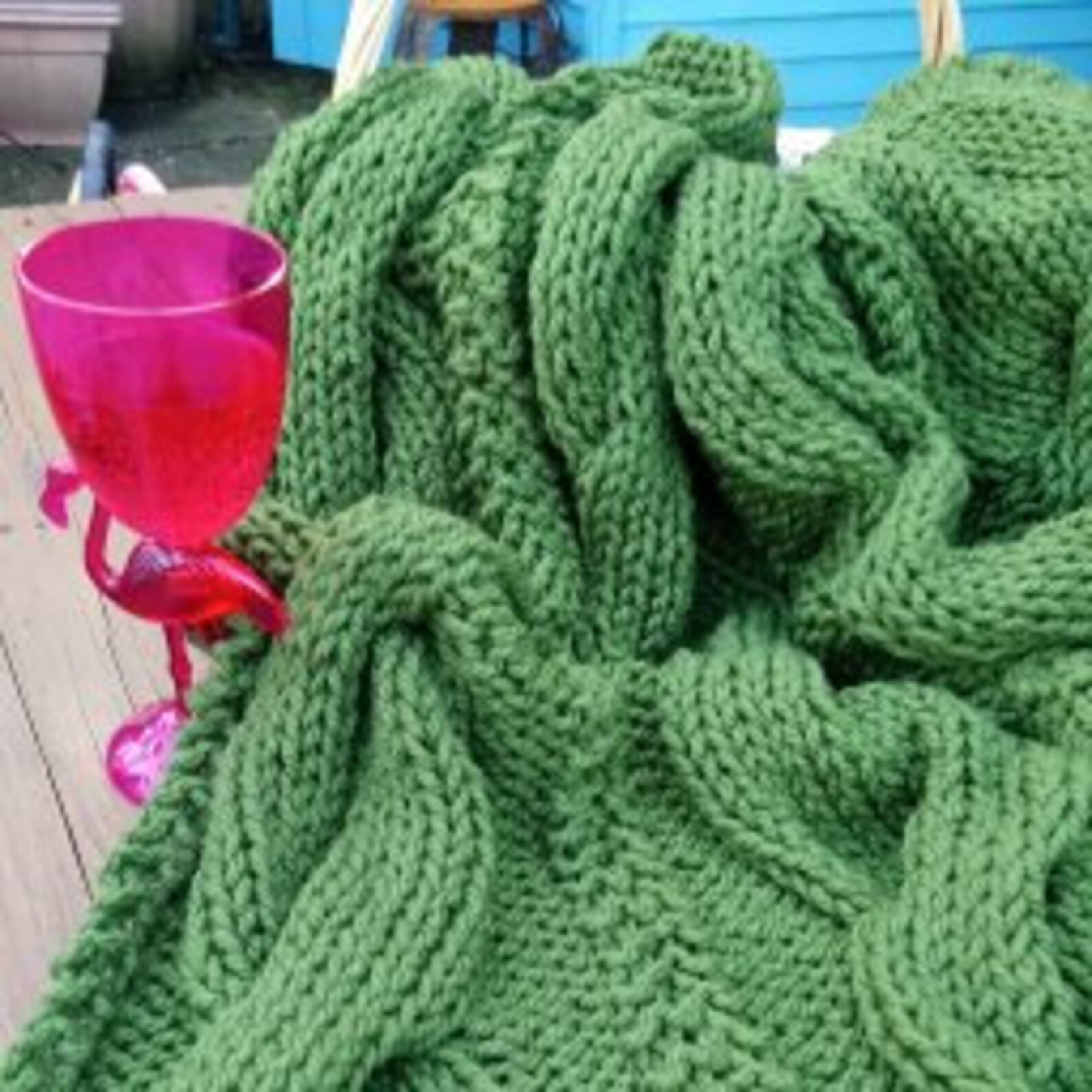 Superchunky cable knit blanket chunky knit blanket chunky Etsy