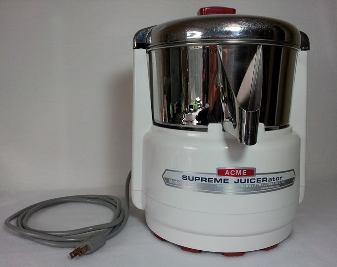 ACME Supreme Juicerator Model 6001 Juicer Etsy