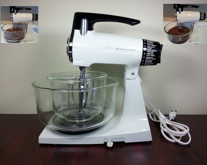 Vintage 12 Speed Sunbeam Mixmaster Stand Mixer Etsy