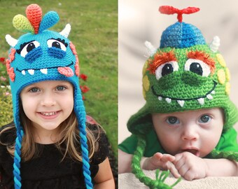 Crochet Monster Hat Easy Instructions for Unique Alien