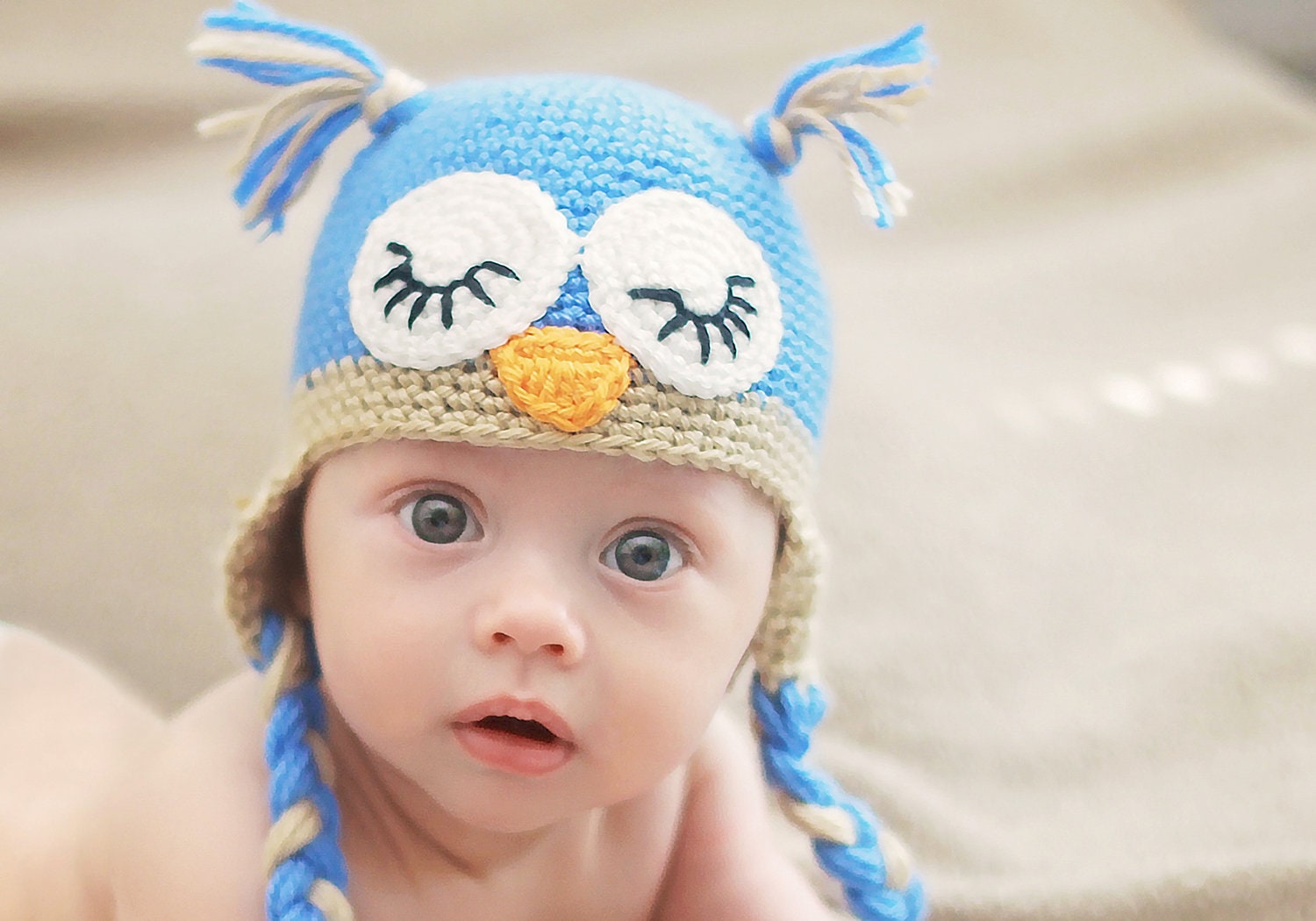 Gehaakt uilhoedpatroon. Eenvoudige instructies voor schattige jongen en  meisje, slaperige dierenoorklepmuts in baby-, kinder-, tiener- en  volwassenmaten (PDF-bestand) - Etsy België, image size:1500x1050