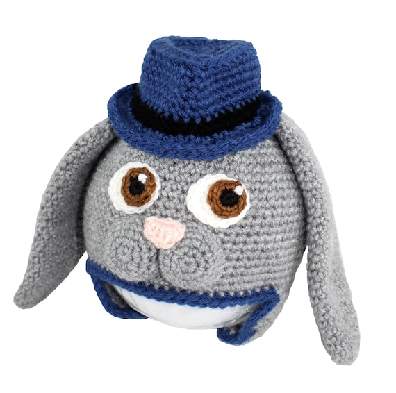 Baby Bunny Crochet Hat (12-18 Months) READY to SHIP SALE