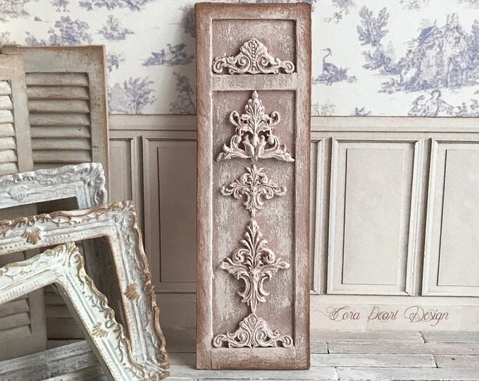 Miniature Wooden Dollhouse Wall Panel 12th Scale Dollhouse Etsy