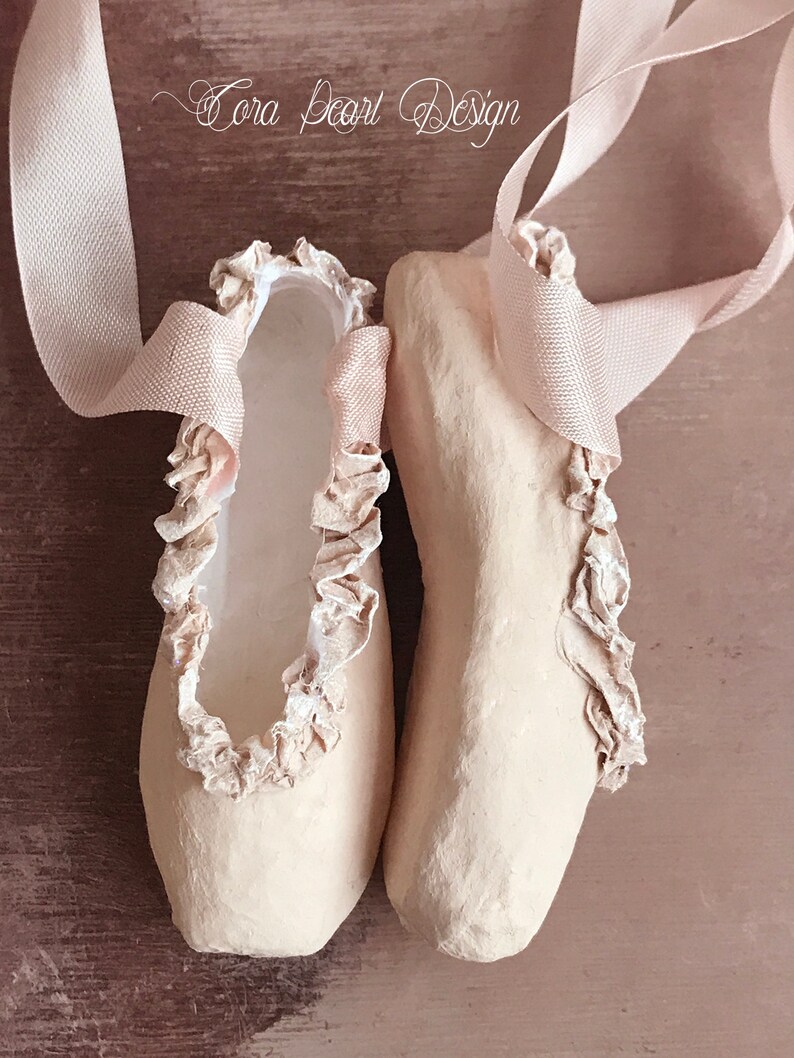 ballet shoes made of