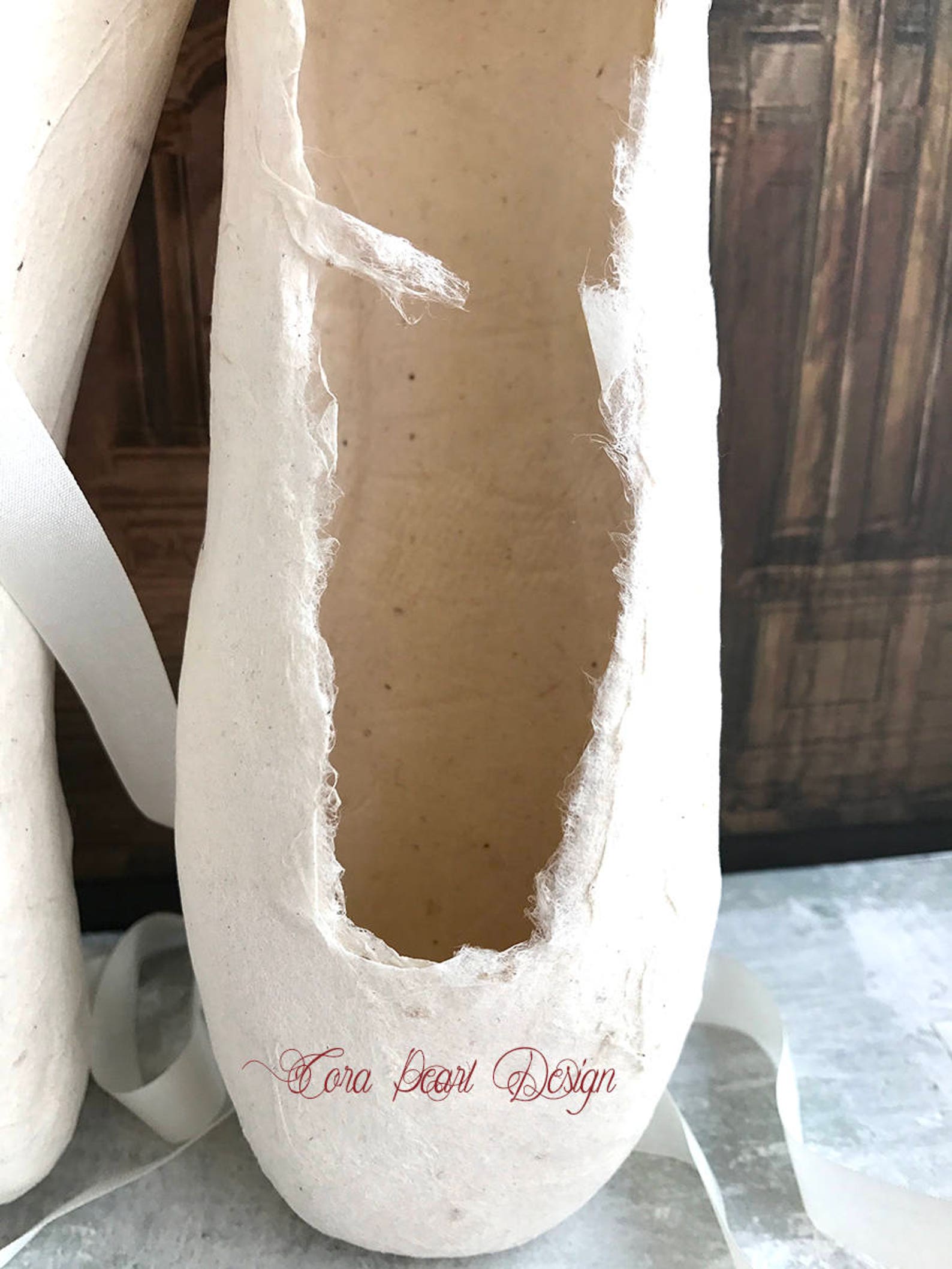 limited edition ivory paper pointe shoes gift boxed - paper ballet shoes - decorative shoes - ballet gifts - shabby chic decor b limited edition ivory paper pointe shoes gift boxed - paper ballet shoes - decorative shoes - ballet gifts - shabby chic decor b