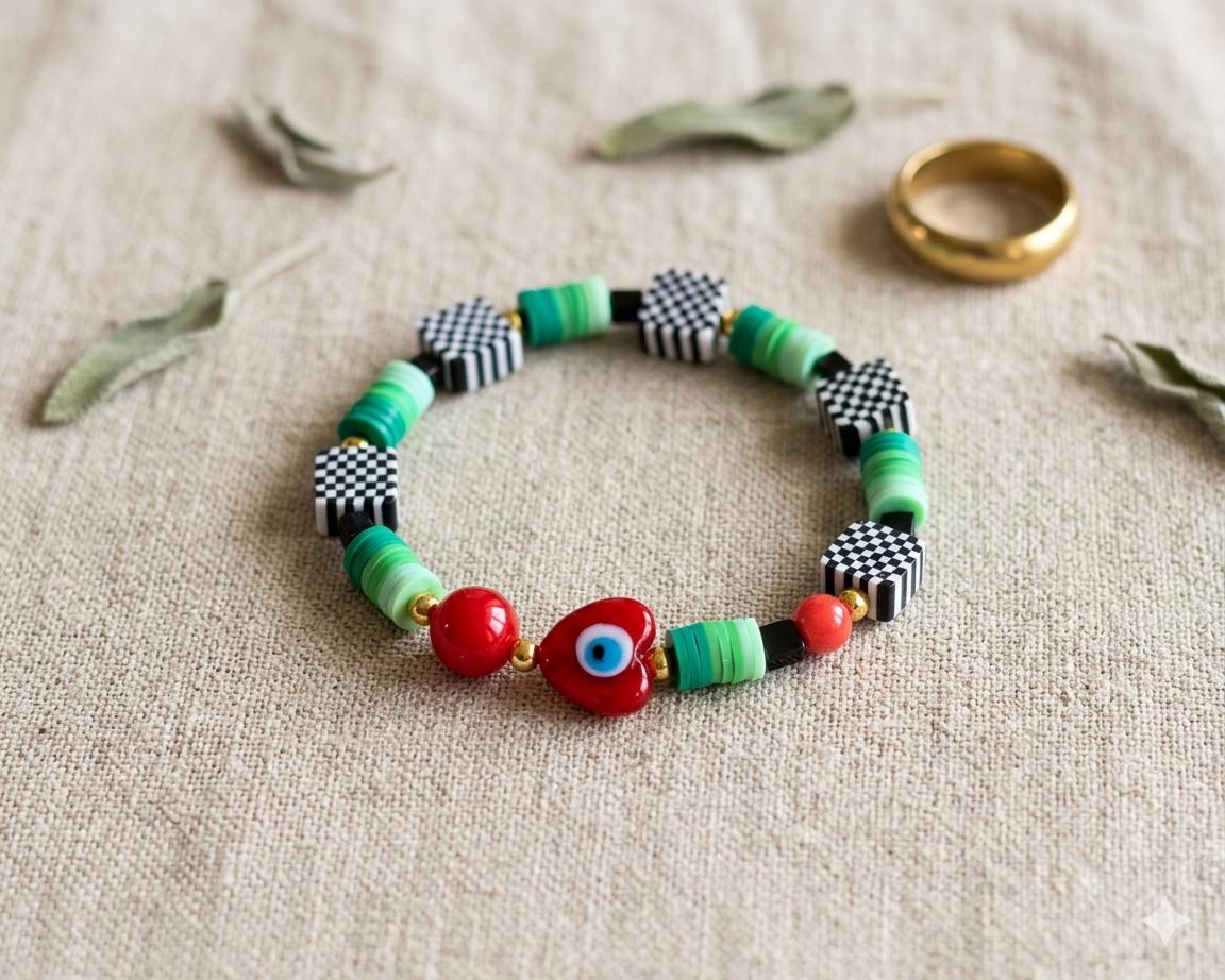 Palestine Keffiyeh Bracelet Unisex — view 2