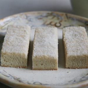 Traditional Shortbread Fingers ONE DOZEN
