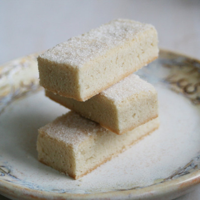 Traditional Shortbread Fingers ONE DOZEN | Etsy