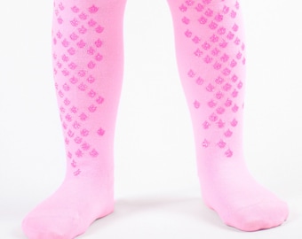 Pink glitter scales mermaid tights, 1-9 YEARS, pink costume for girls toddler and baby