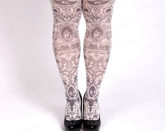 Collants grande taille, taille S-2XL lingerie lolita douce kawaii harajuku accessoires de style baroque lolitafashion