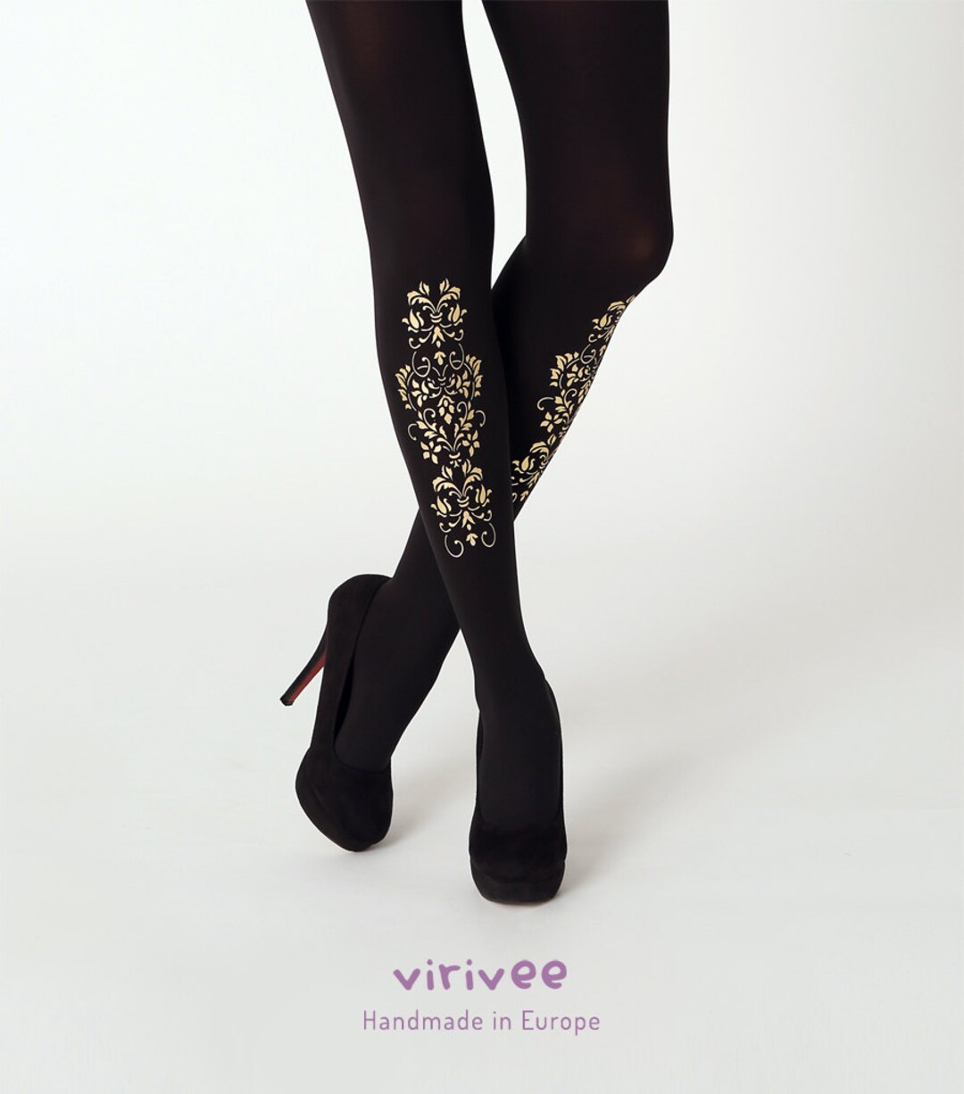 Plus SIZE Star Tights With Silver or Gold Pattern, S-4XL Sizes, Chrismas  Outfit, Burlesque Halloween Costume -  Canada