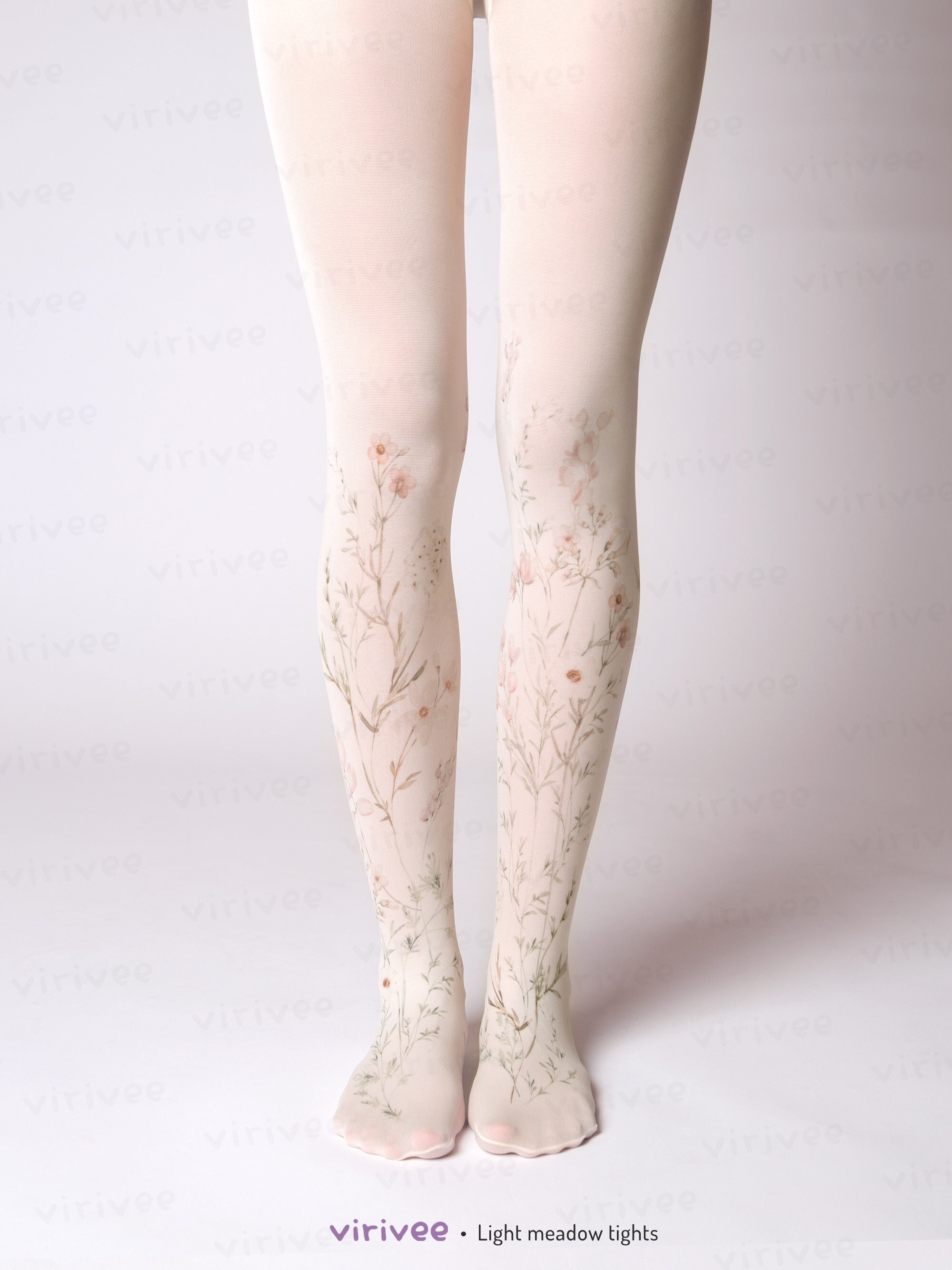 Handmade Crystal Embroidered Fishnet Tights，Embellished tights, Flower  fishnets, Crystal Fishnets,Vintage Wedding Body Accessories