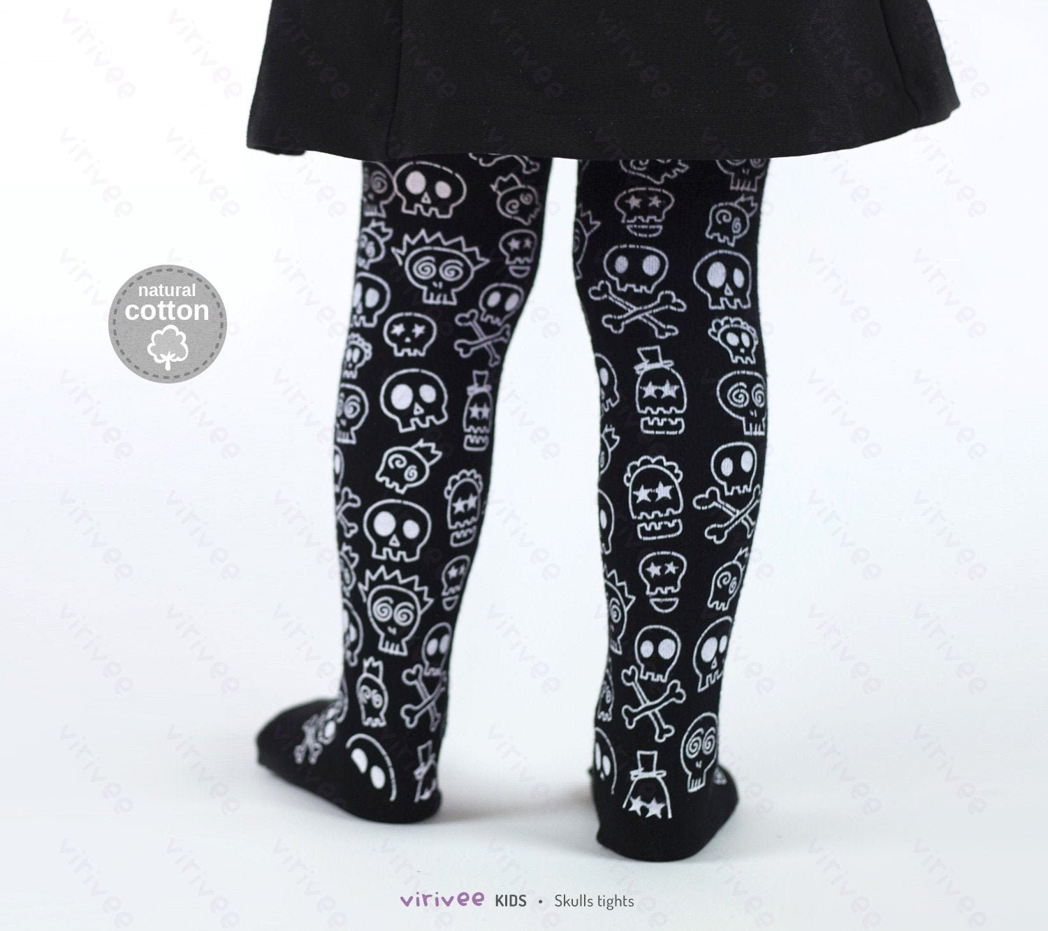skull tights uk