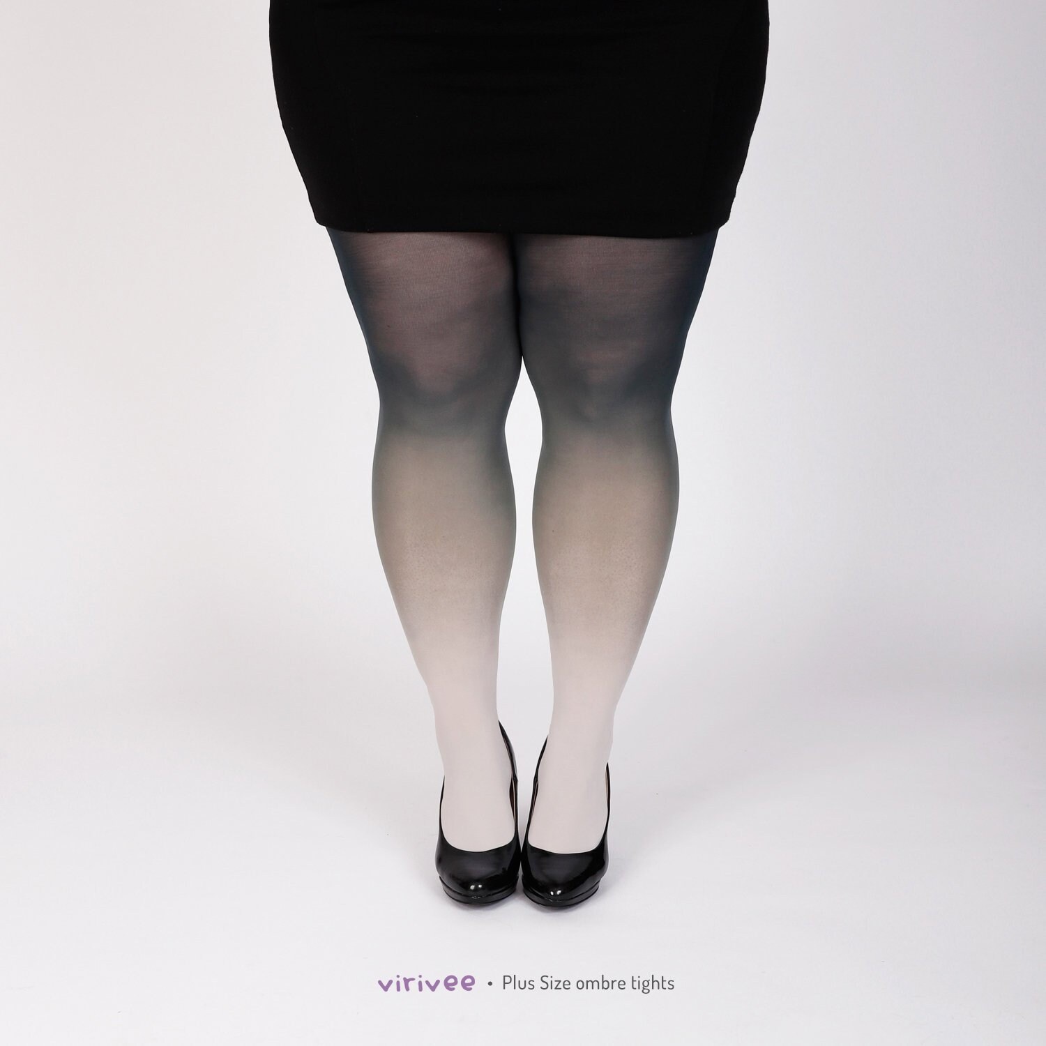 Plus Size Clothing Ivory Dark Ombre 