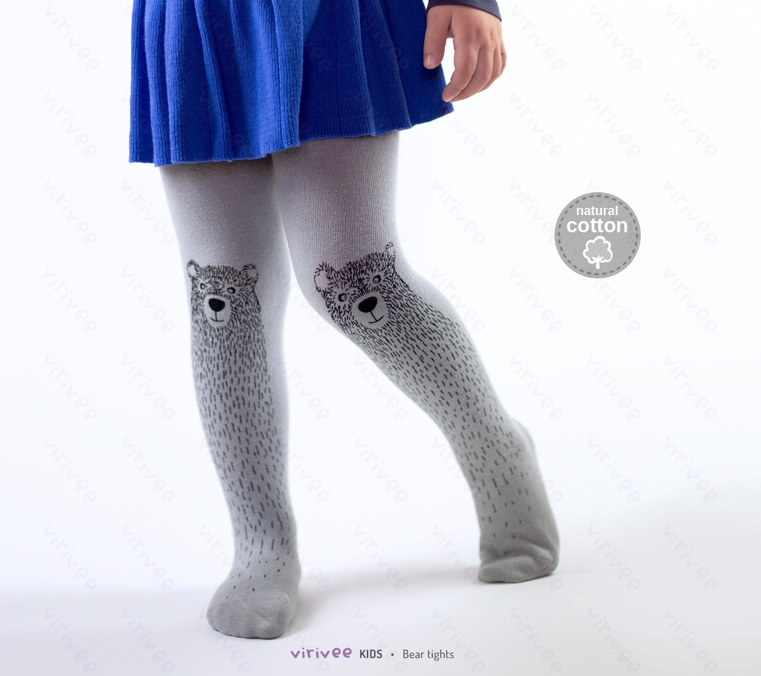 Baby Tights Leveret Girls' Tights Stretchy Nylon Blend (Sizes 6M
