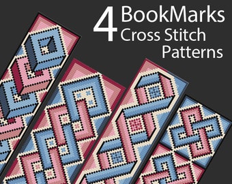 Seaside Bookmarks Cross Stitch Pattern
