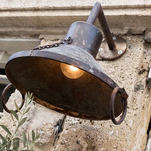 Industrial Wall Sconce Lighting,Industrial Rustic Sconce,Home Bar Restaurant Light Pendant image 3