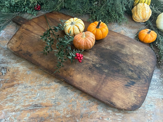 Handmade Wood Cutting Board, Wood Serving Board,Vintage Wooden Board