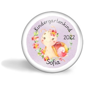 Button / Magnet / Taschenspiegel / Flaschenöffner 59mm - KINDERGARTENKIND