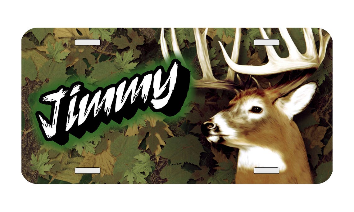 Personalized License Plate Auto Tag Turkey Hunting Etsy