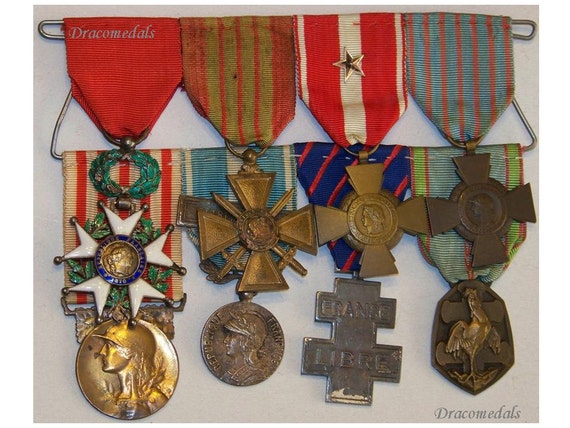 Fフランス軍*1851~1859ミニチュア2連勲章チェーン Fフランス軍*1851~1859ミニチュア2連勲章チェーン