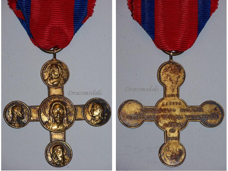 Vatican WW1 Medal Lateran Cross Gold Class Pope Leo XIII Boxed - Etsy