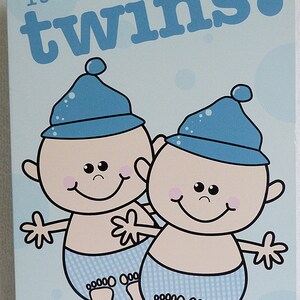 twin boy announcements