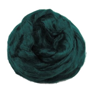 Viscose Fiber for felting ,spinning, paper making and art batts . color: Ireland