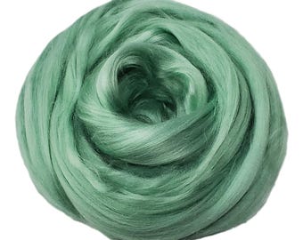 Viscose Fiber for felting ,spinning, paper making and art batts . color: Picnic
