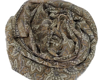 Silk chiffon fabric scarf for nuno felting, 14X80 inches (SCA-26)