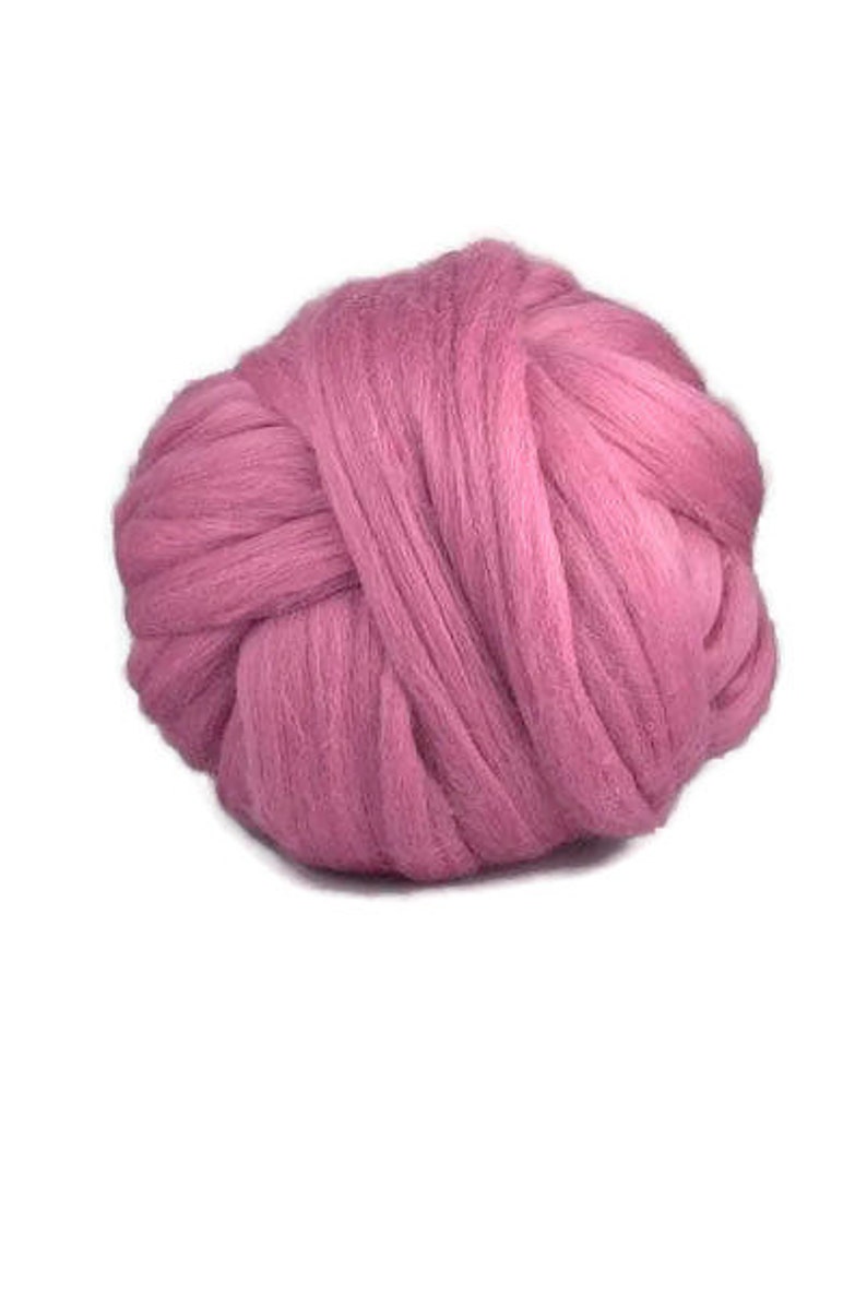 Merino Wool Roving 19 Microns color Orchid Etsy