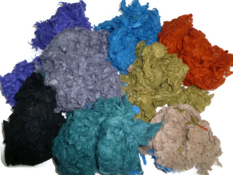 Wool Slubs Wool Slubs 1 Oz ,color: Mix - Etsy