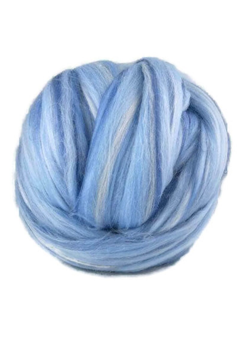 Superfine Merino Wool Roving 19 Microns 4 Ozcolor Blend Etsy