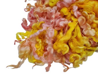 1oz, Lincoln wool locks , 6 inch  ADF-11