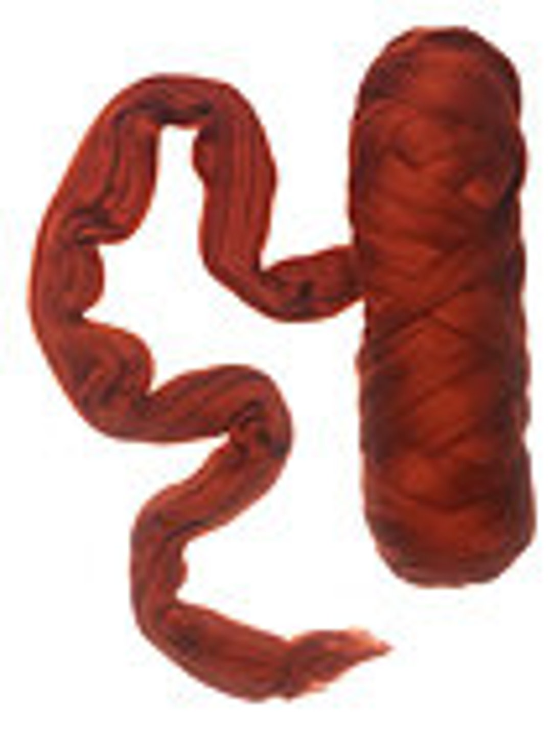 Merino Wool Roving 19 Microns ,colour:rust - Etsy