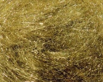 Angelina Gold Metallic Fiber - Sparkling Glitter Light Reflective Luminescent Highlighting Fiber