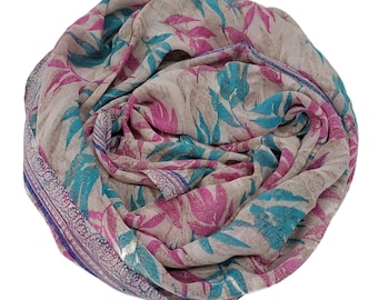 Silk chiffon fabric scarf for nuno felting, 14X80 inches (SCA-23)