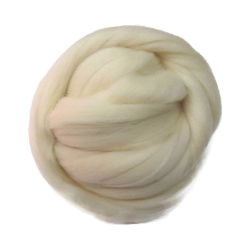 SALE 21.5mic Merino Wool Roving Color Buttermilk Etsy