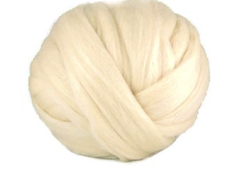 Superfine Merino wool  Roving 19 microns,  ,color: Thyme