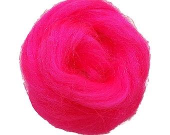 Roving in fibra Firestar, colore: rosa shocking