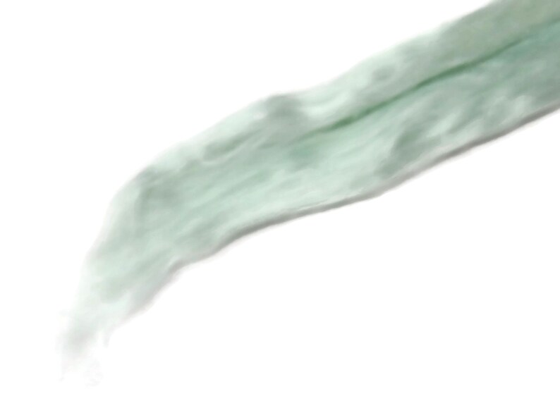paper making and art batts color: Lily of the Valley Viscose Fiber for felting spinning