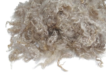 1oz,  Premium First clip Kid Mohair wool locks , color: Blond , LS-11