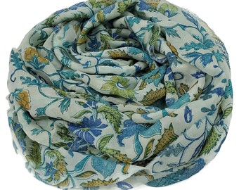 Silk chiffon fabric scarf for nuno felting  , 14X102 inches  (SCA-15)