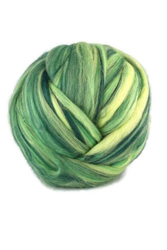 Superfine merino wool roving 19 microns 4 ozcolor blend Etsy