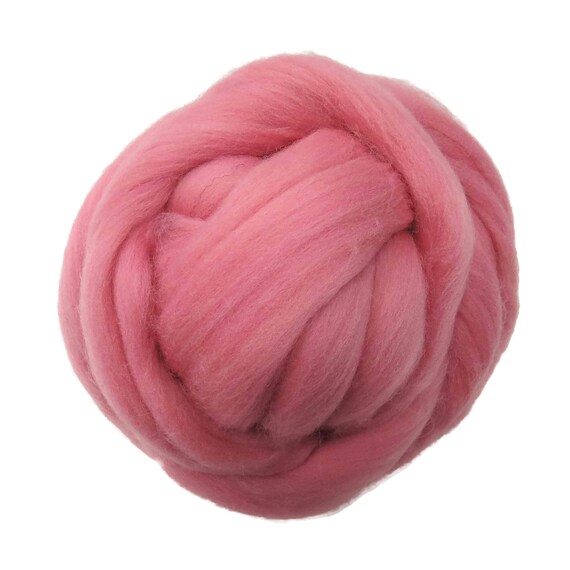 Sale 21 5mic Merino Wool Roving Color Vieux Rose Etsy
