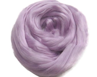 Viscose Fiber for felting ,spinning, paper making and art batts . color: Hush