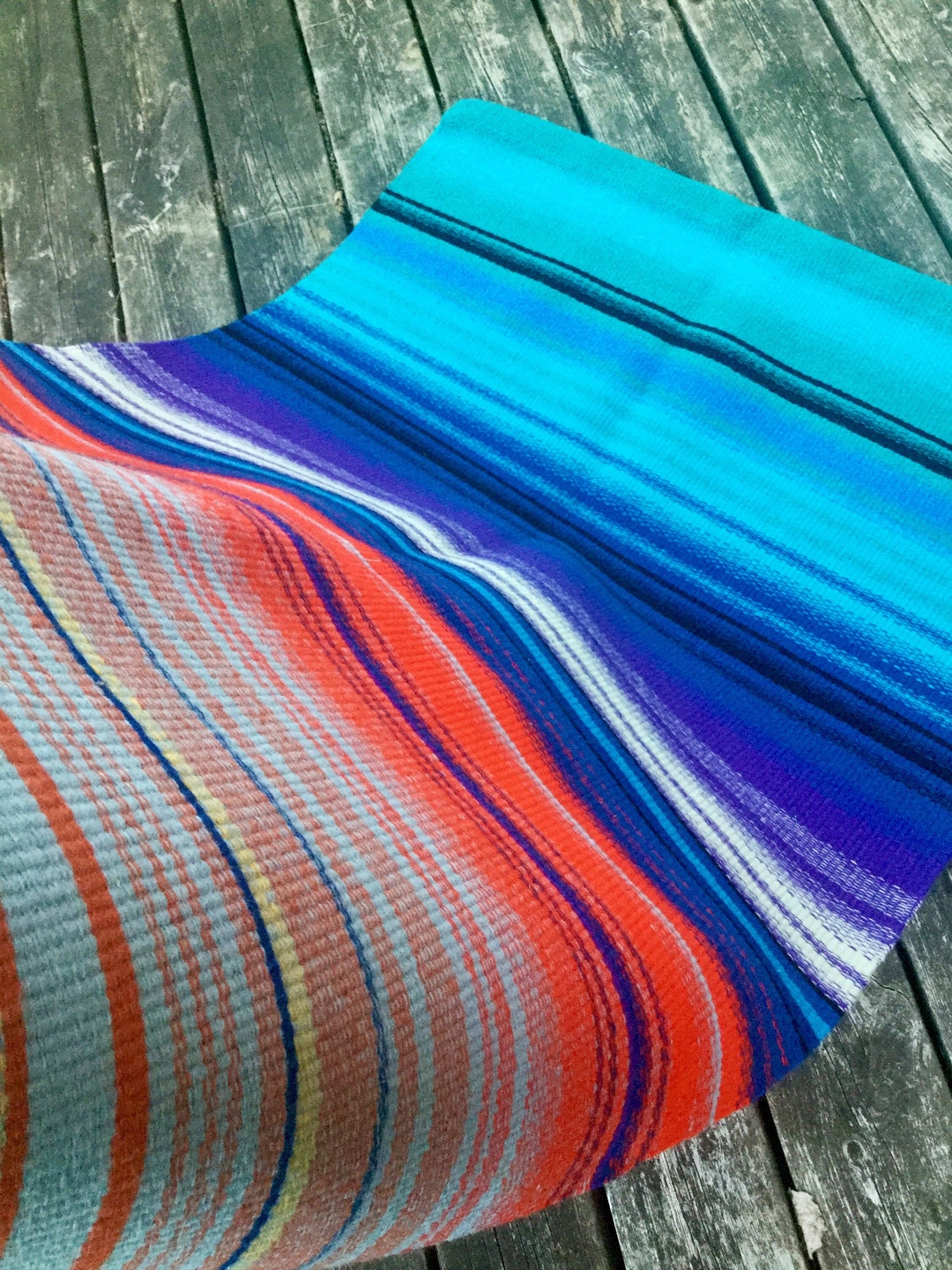 Scandinavian Hand Woven Wool Mat Swedish Folk Art Rug Wall Etsy